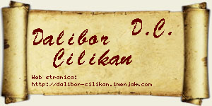 Dalibor Cilikan vizit kartica